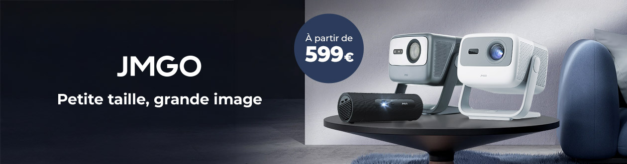 Vidéoprojecteurs JMGO : Luminosité extra et discrétion absolue