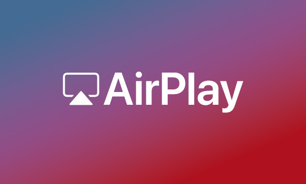 La sélection AirPlay