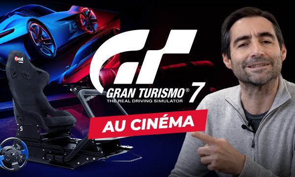 Gran Turismo 7 dans une salle de cinéma !