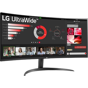 Écran Gaming LG UltraWide 34WR50QC-B