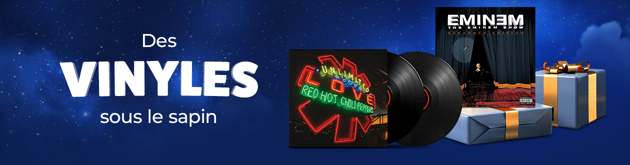 Idée cadeau Noël : vinyles