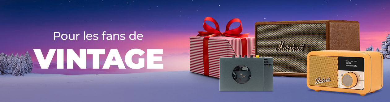 Idée cadeau Noël : pour les fans de vintage