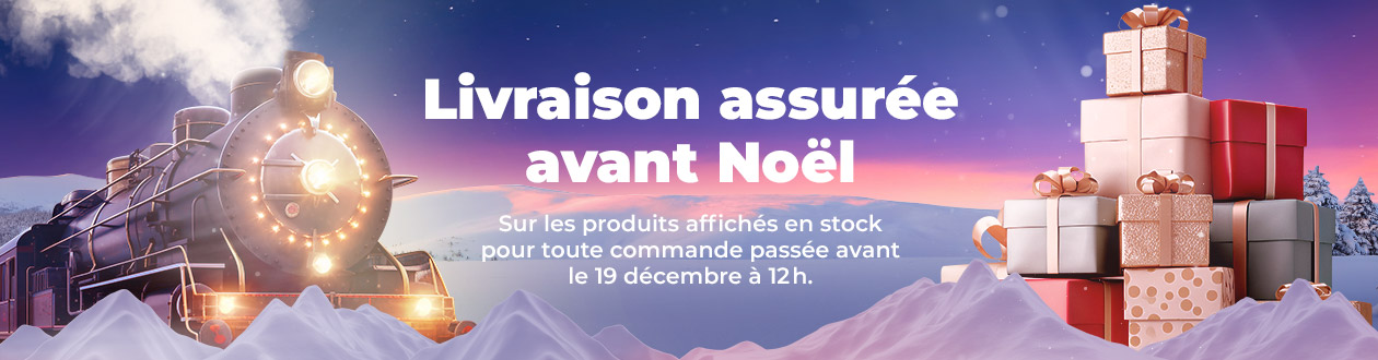 Livraison assurée avant Noël