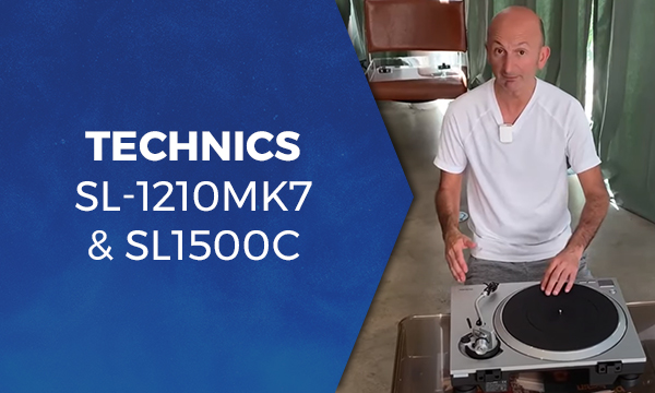 Technics SL-1210MK7 & SL1500C