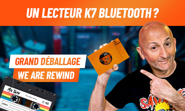 We Are Rewind : un lecteur K7 Bluetooth ?