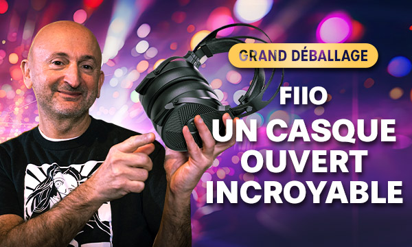 FiiO FT5 : un casque ouvert incroyable
