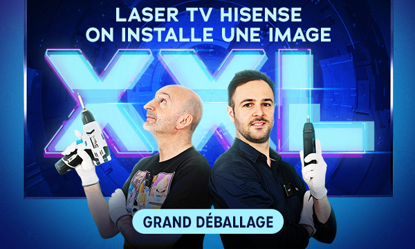Laser TV Hisense : installation du 120L5HA
