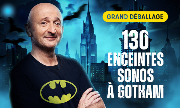 130 enceintes Sonos à Gotham