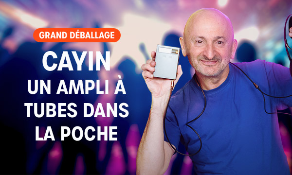 Cayin RU9 : un ampli à tubes dans la poche