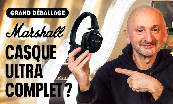 Nouveau casque Marshall Milton ANC