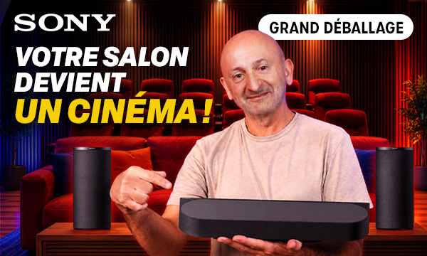 Sony Bravia TRIO&nbsp;: votre salon devient un cinéma&nbsp;!