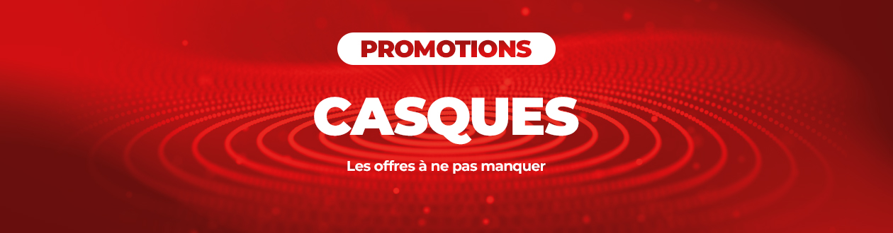 Promotions casques