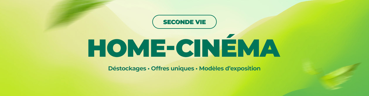 Offres de seconde vie home-cinéma