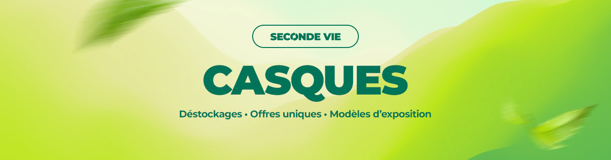 Offres de seconde vie Casques