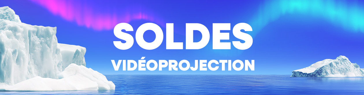 Soldes vidéoprojection