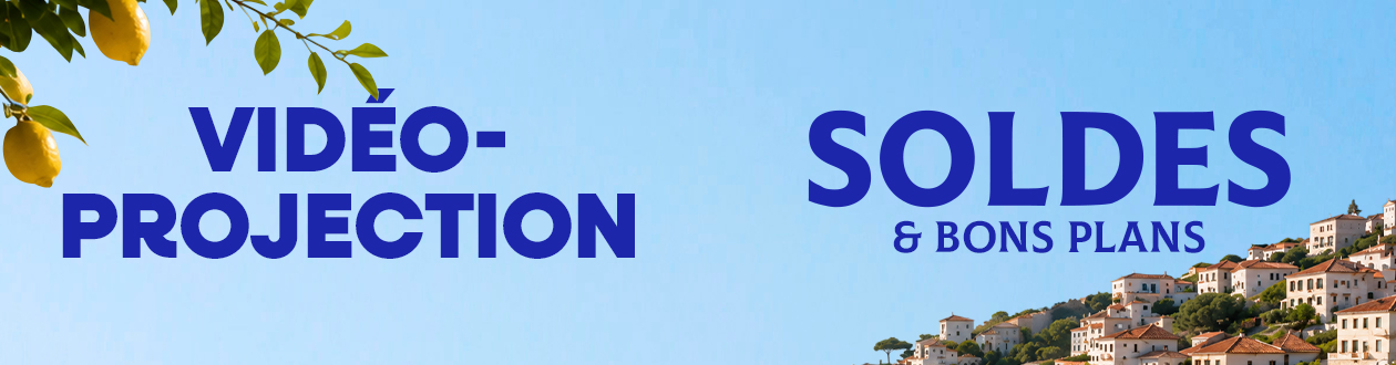 Soldes vidéoprojection