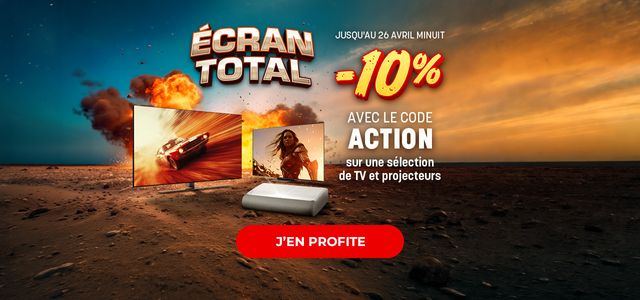 BH : Écran Total  -10% avec le code ACTION