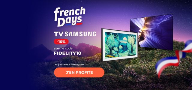 BH : Code fidélité Samsung : -10 % sur ces TV