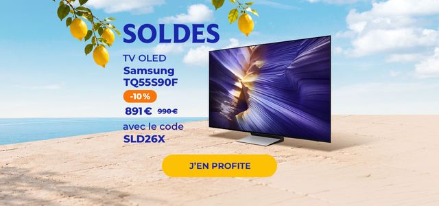 BH : Soldes -10% Samsung TQ55S90F