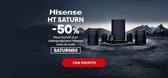 BH : Hisense - Offre -50 % HT Saturn
