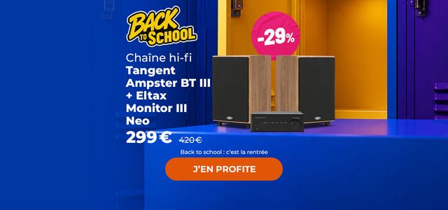 BH : Back To School - Tangent Ampster BT III + Eltax Monitor II