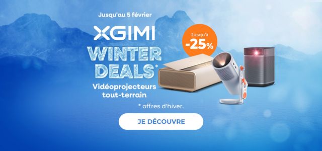 BH : Xgimi Winter Deals janvier 2026
