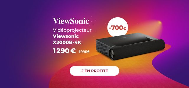 BH : Festival H-C - Viewsonic X2000B-4K Noir