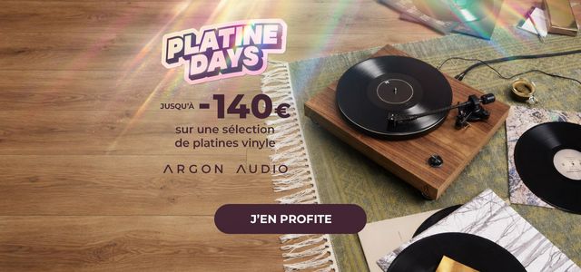BH : Platines Days - Sélection Argon Audio