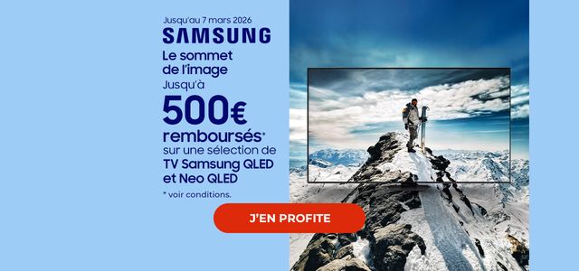 BH : ODR Samsung hiver 500€