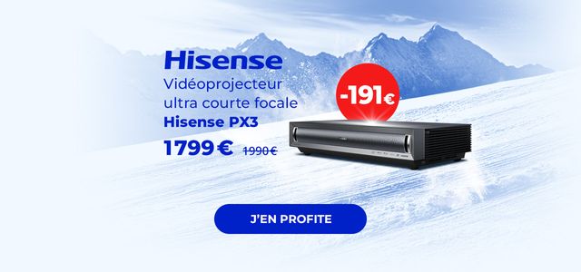 BH : Hisense PX3 - Sport sur grand écran