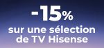 BH : 15 pourcent Hisense