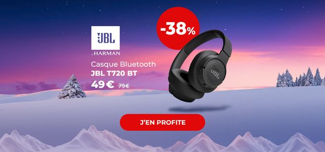 BH : Offre de noël JBL T720 BT