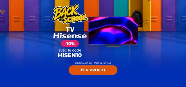 BH : Back To School - Hisense 10%