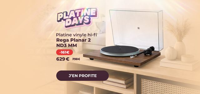 BH : Platines Days - Rega Planar 2