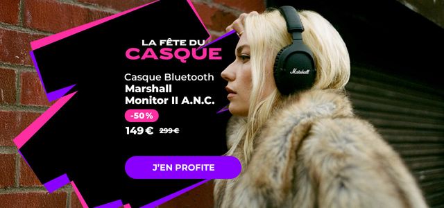 BH : Fête du casque - Marshall Monitor II ANC