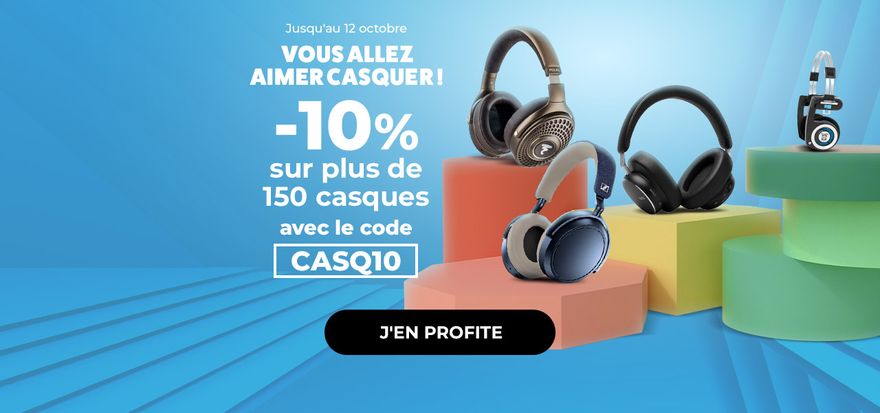 BH : Promos sur les casques - 10 %