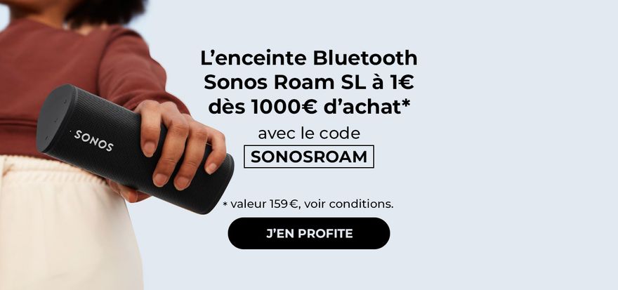 Bannière home : Sonos Roam SL offerte