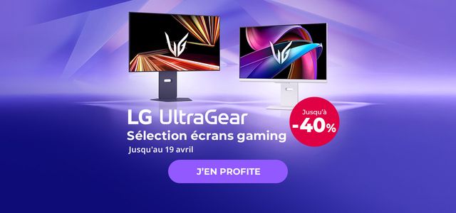 BH : Promo écrans gaming LG