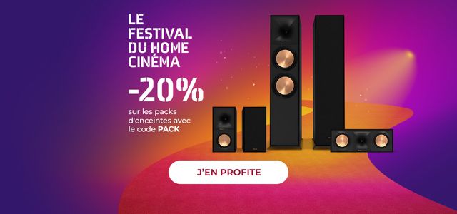 BH : Festival du home-cinéma -20 % Packs Enceintes