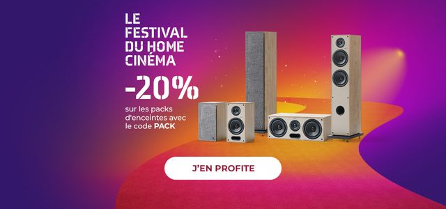 BH : Festival du home-cinéma -20 % Packs Enceintes