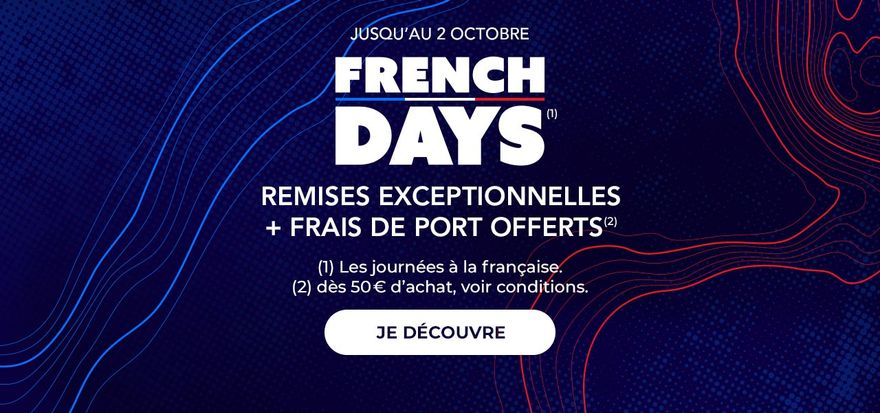 bannière home : French Days 2023 générique