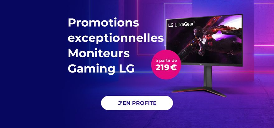 BH : Moniteurs gaming LG : promotions exceptionnelles