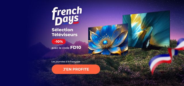 BH : French Days - Téléviseurs -10%