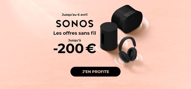 BH : Sonos - offres sans-fil