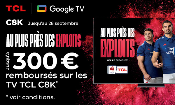 Jusqu'à 300 € remboursés