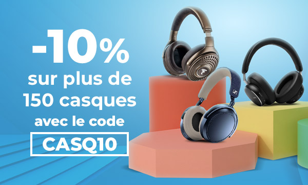 Promo casque -10 %