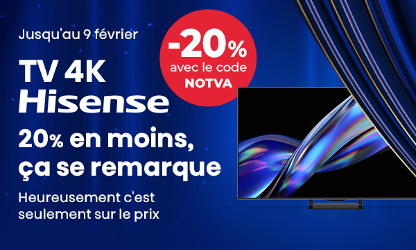 TV Hisense -20%