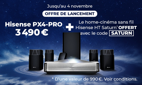 Offre de lancement Hisense PX4 Pro