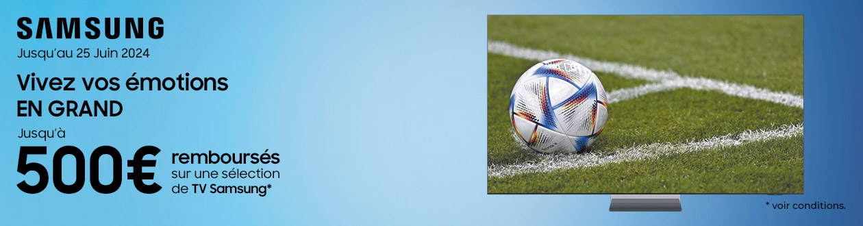 Samsung TV : vibrez plus fort