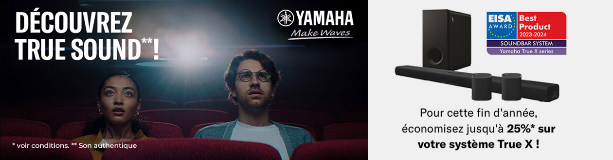 Barre de son YAMAHA SR-X40A Carbon